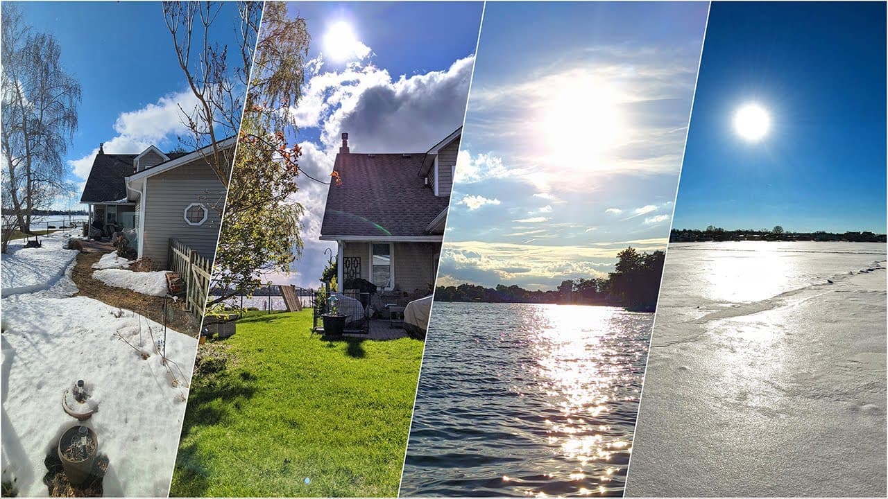 Poster frame for Summer & Winter in Michigan